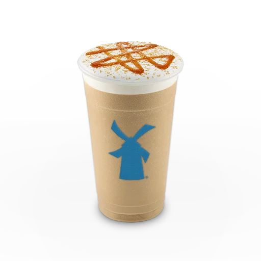 Creamy Espresso, Salted Caramel, Cinnamon & White Chocolate w/ Soft Top®, Caramel Drizzle & Raw Sugar Sprinks